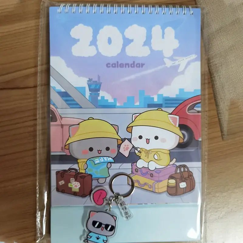 Limited Edition Peach & Goma 2024 Calendar with Exclusive Illustrations - Cosparty