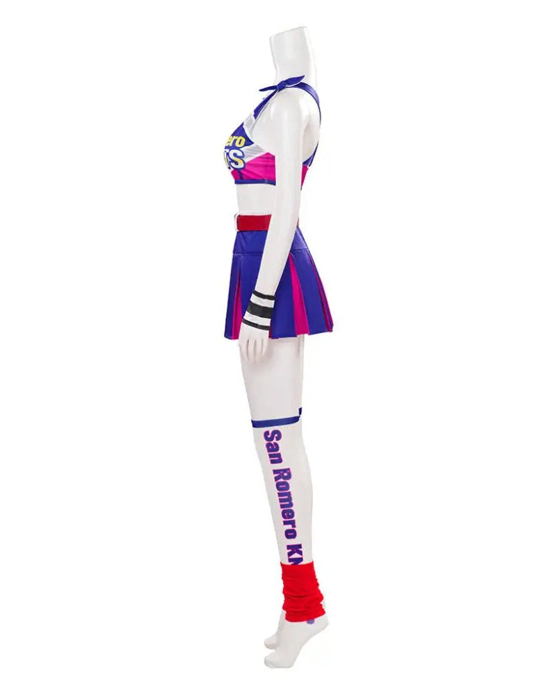 Lollipop Chainsaw Juliet Starling Cosplay Costume Set - Cosparty