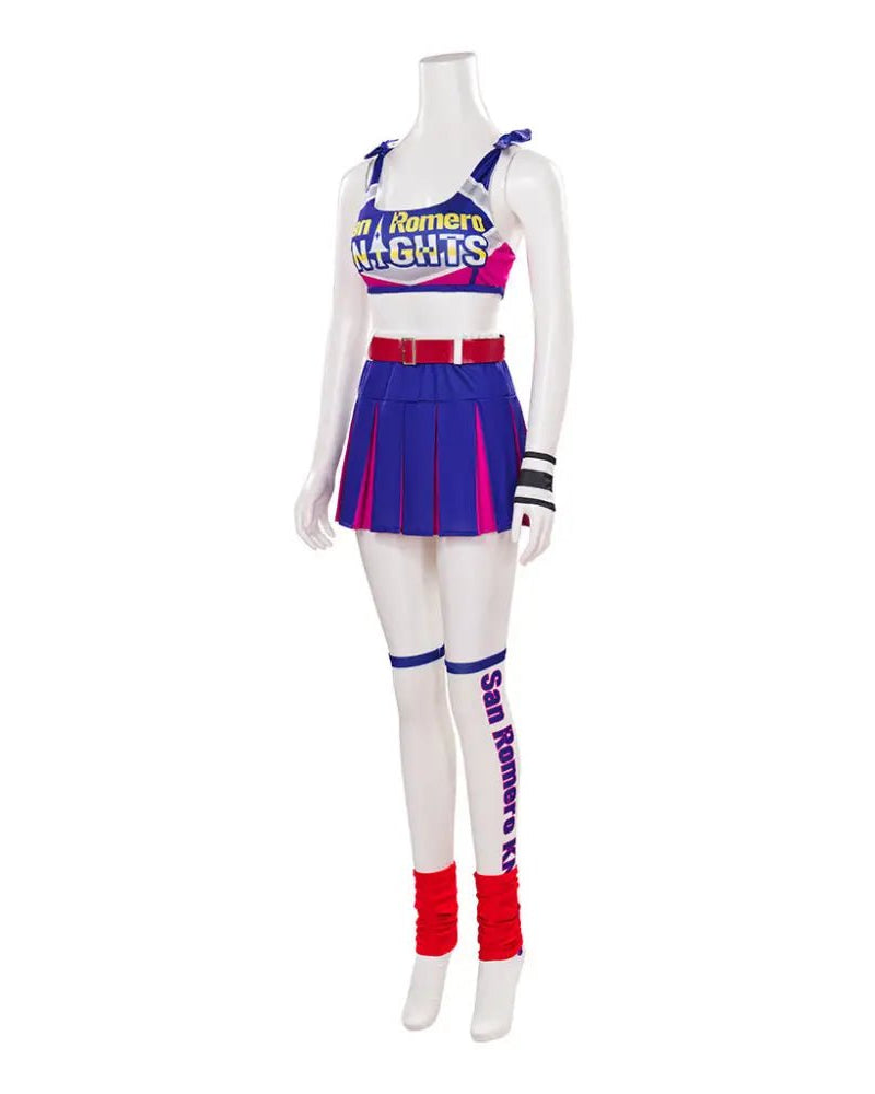 Lollipop Chainsaw Juliet Starling Cosplay Costume Set - Cosparty