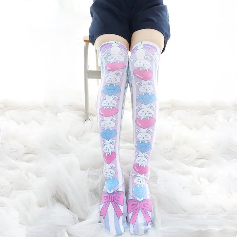 Love Bunny Stockings for Adorable Kawaii Fashionistas - Cosparty