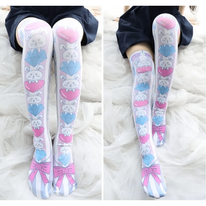 Love Bunny Stockings for Adorable Kawaii Fashionistas - Cosparty