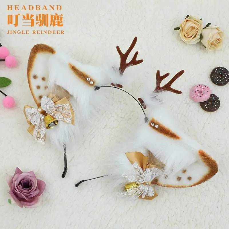 Luxurious Cat Ears Headband for Petplay and Kawaii Fashion - Cosparty