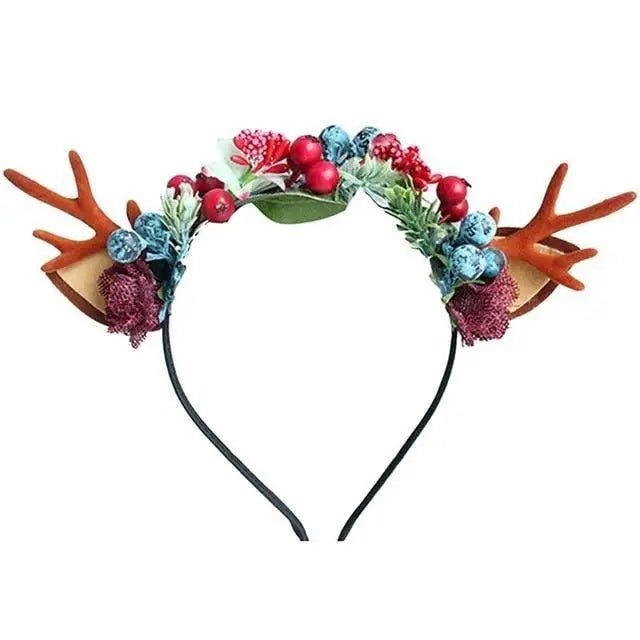 Luxurious Kawaii Lolita Reindeer Antler Headbands New Condition Org Instock - Cosparty