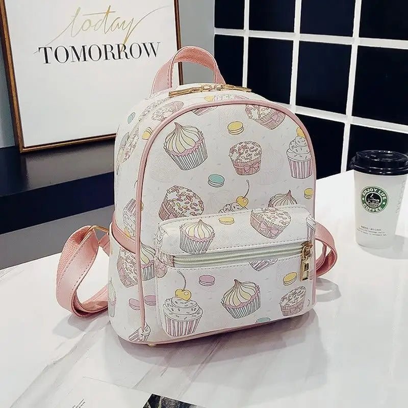 Luxurious Vegan Leather Backpack for Kawaii Style Lovers - Cosparty