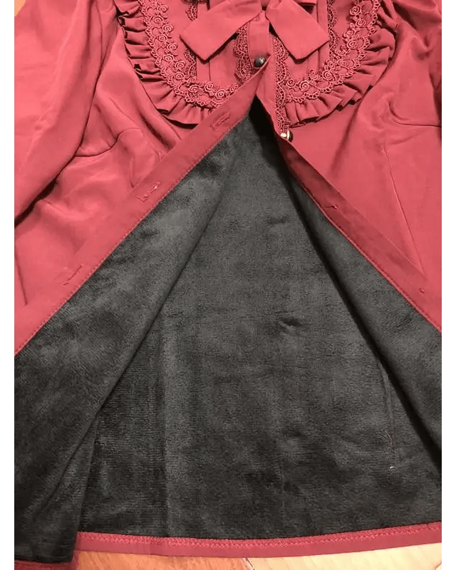 Luxurious Victorian - Era Regal Blouse with Traditional Lolita Details - Cosparty