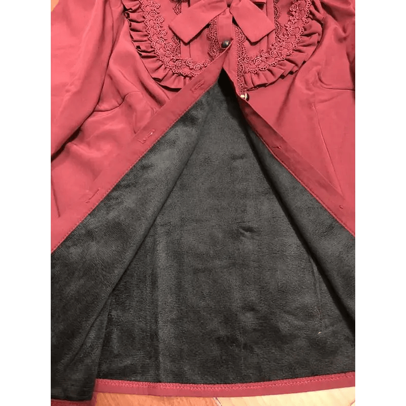 Luxurious Victorian - Era Regal Blouse with Traditional Lolita Details - Cosparty