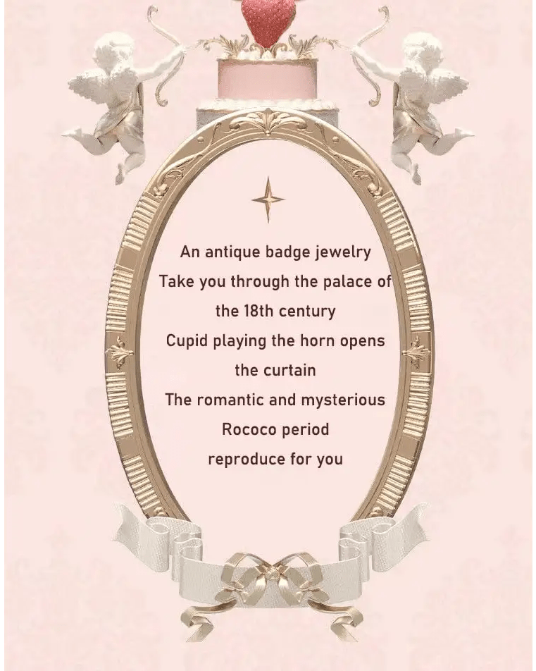 Luxury Glittering Strawberry Blush Compact for Your Vanity - Cosparty