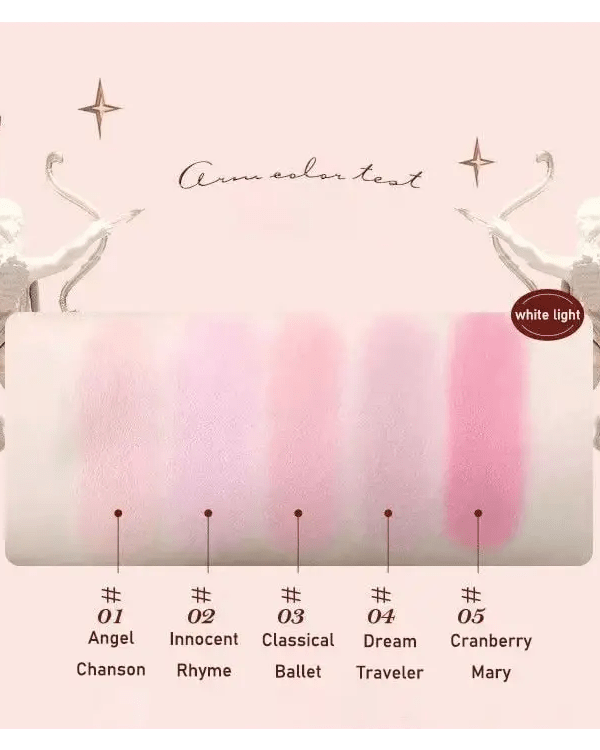 Luxury Glittering Strawberry Blush Compact for Your Vanity - Cosparty