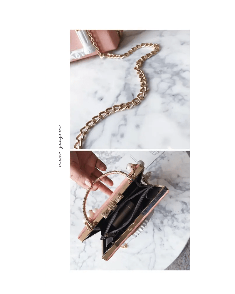 Luxury Vintage Victorian Angel Handbag with Cherub Design - Cosparty