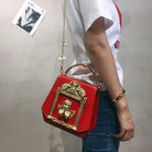 Luxury Vintage Victorian Angel Handbag with Cherub Design - Cosparty