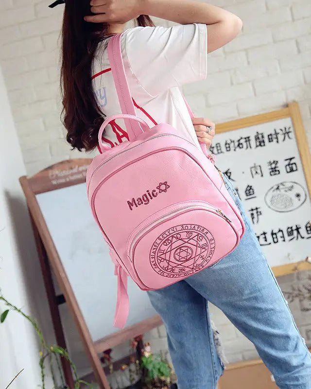 Magical Girl Inspired Cardcaptor Sakura Backpack - Cosparty
