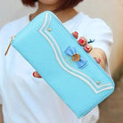 Magical Girl Inspired Zipper Clutch Wallet in Sailor Scout Style - Cosparty