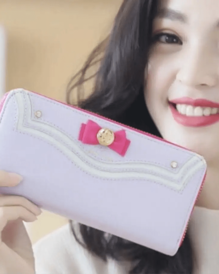 Magical Girl Inspired Zipper Clutch Wallet in Sailor Scout Style - Cosparty