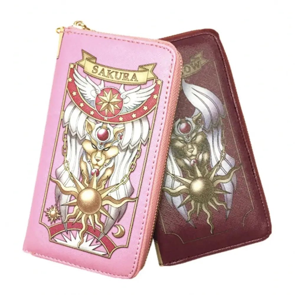 Magical Girl Wallet with Vibrant Artwork and Ample Storage - Cosparty