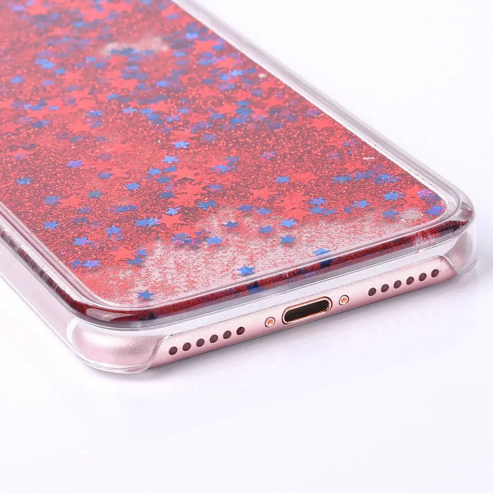 Magical Glitter Liquid Quicksand Phone Cases for Stylish Protection - Cosparty