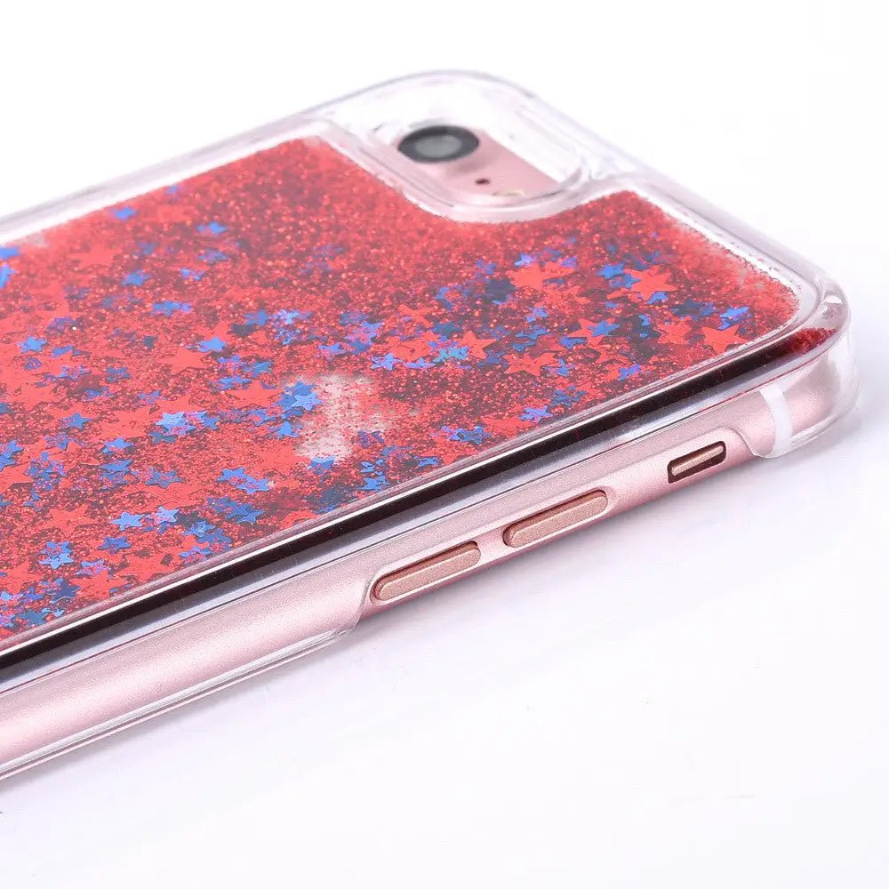 Magical Glitter Liquid Quicksand Phone Cases for Stylish Protection - Cosparty