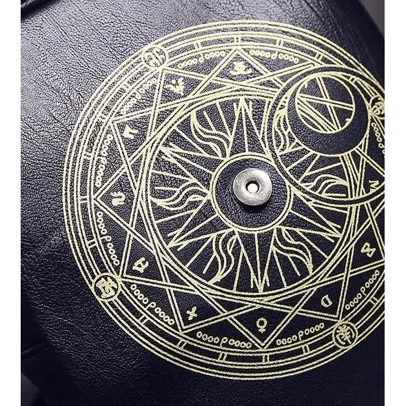 Magical School Girl Backpack with Vibrant Embroidery and Stunning Details - Cosparty