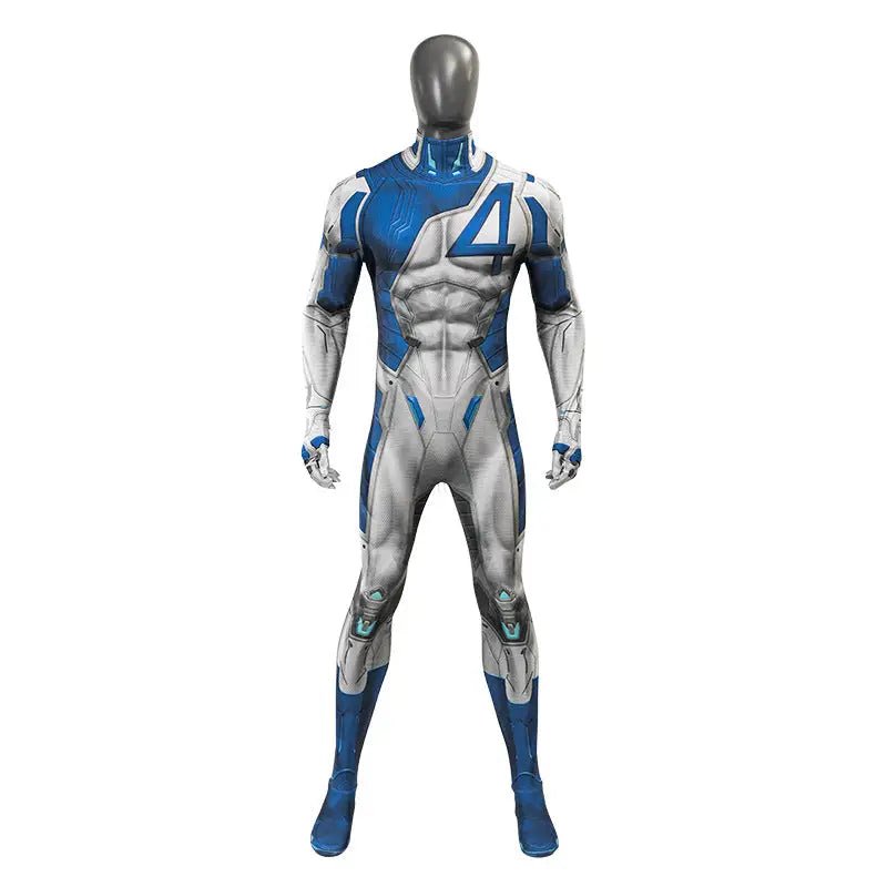 Marvel Rivals Mr Fantastic Printed Cosplay Costume Suit - Cosparty