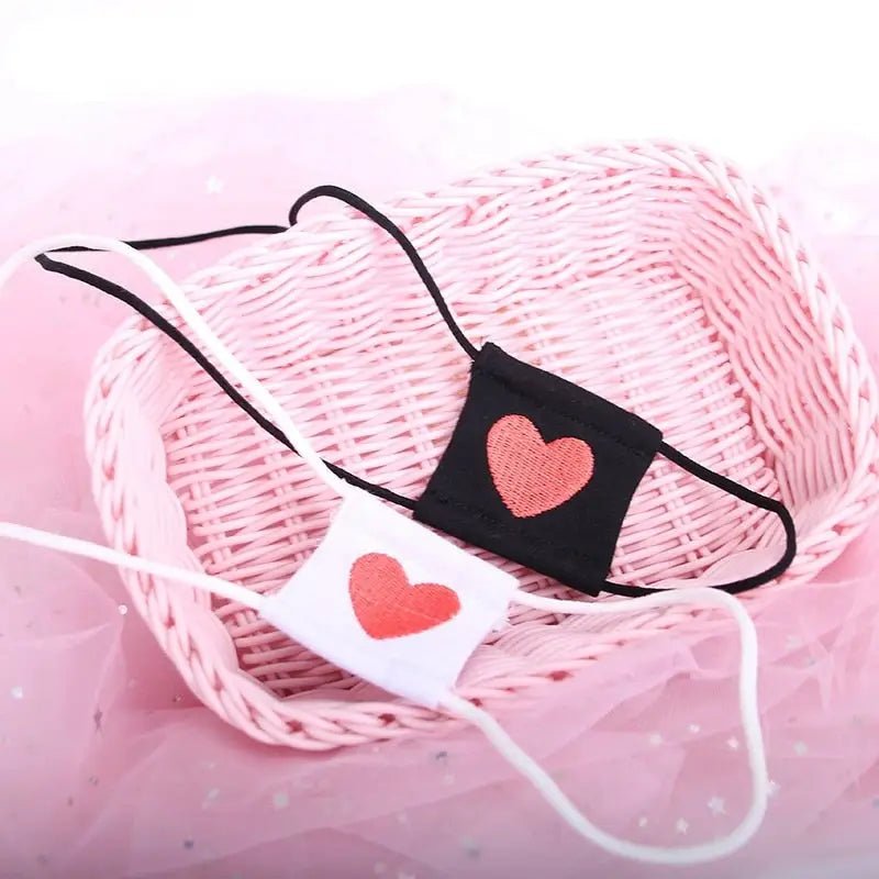 Menhera Inspired Eyepatch with Hand Embroidered Heart - Cosparty