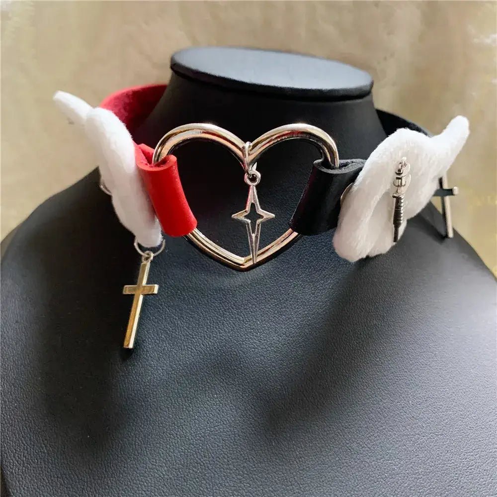 Menhera Lovecore Choker for Sweet and Edgy Style - Cosparty