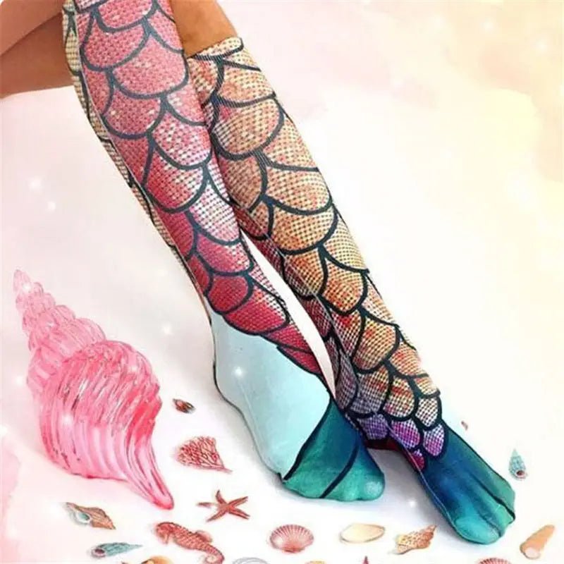 Mermaid Stockings for an Aquatic Underwater Look - Cosparty