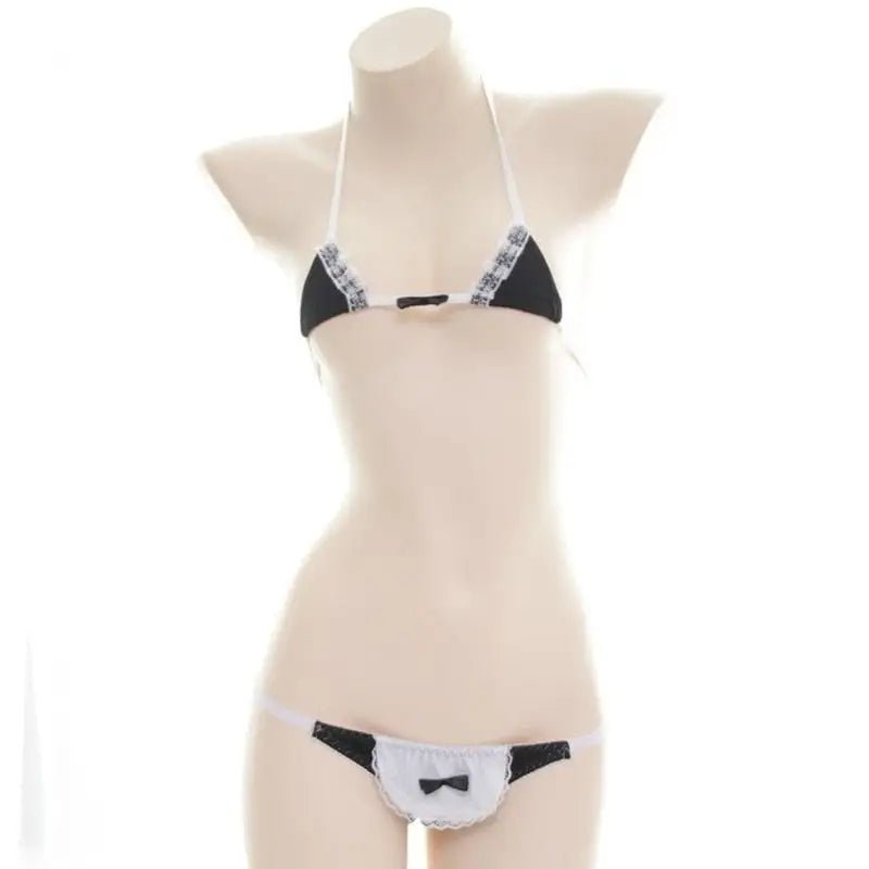 Micro Mini Maid Lingerie Set for a Sultry Yet Playful Look - Cosparty
