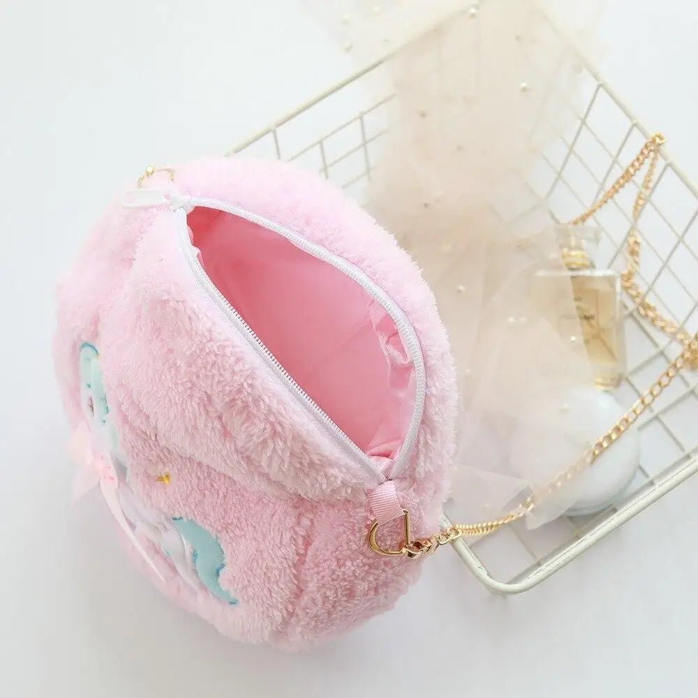 Milky Pastel Fluffy Lolita Purses for Kawaii Fashion Lovers - Cosparty