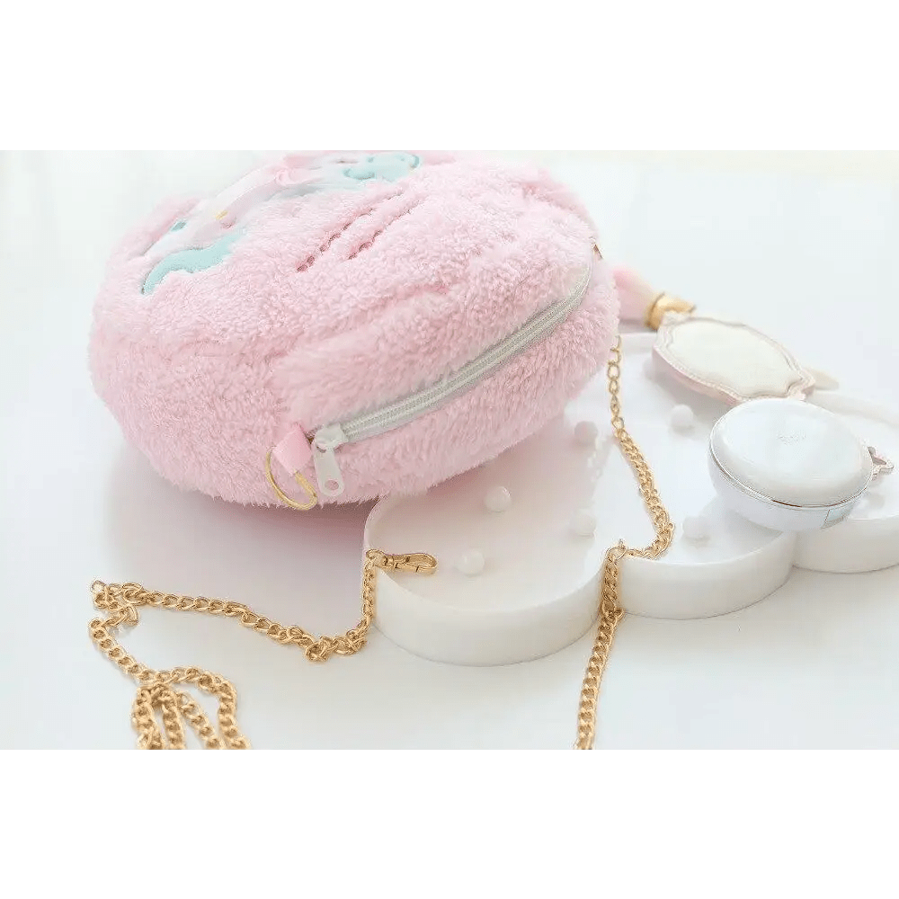 Milky Pastel Fluffy Lolita Purses for Kawaii Fashion Lovers - Cosparty