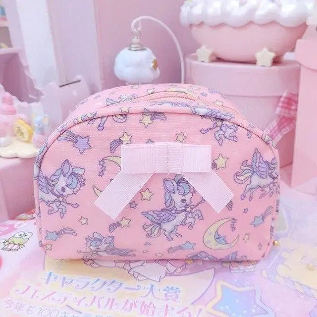 Milky Pastel Unicorn Make - Up Bags for Cosparty Storage - Cosparty
