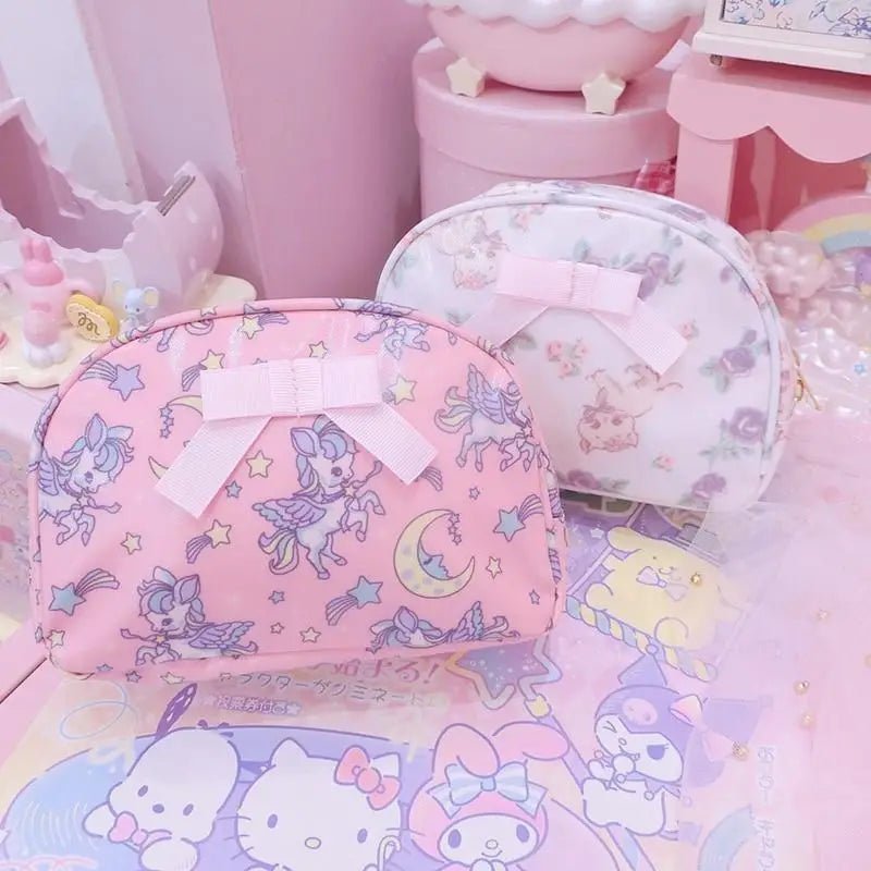 Milky Pastel Unicorn Make - Up Bags for Cosparty Storage - Cosparty