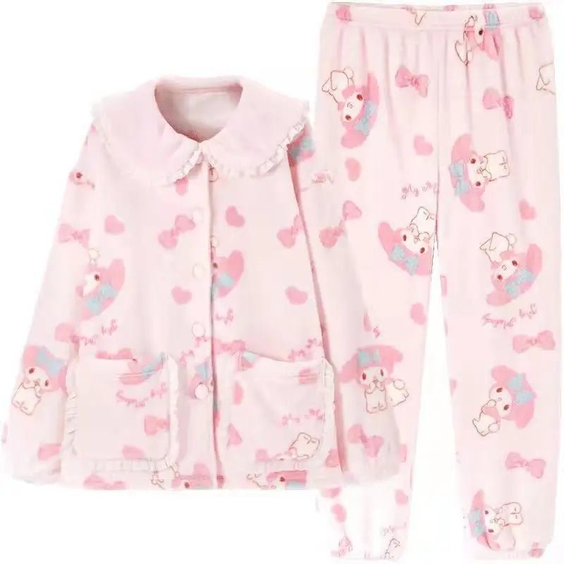 My Melody Inspired Pajama Set for Cozy Cosplay Parties - Cosparty
