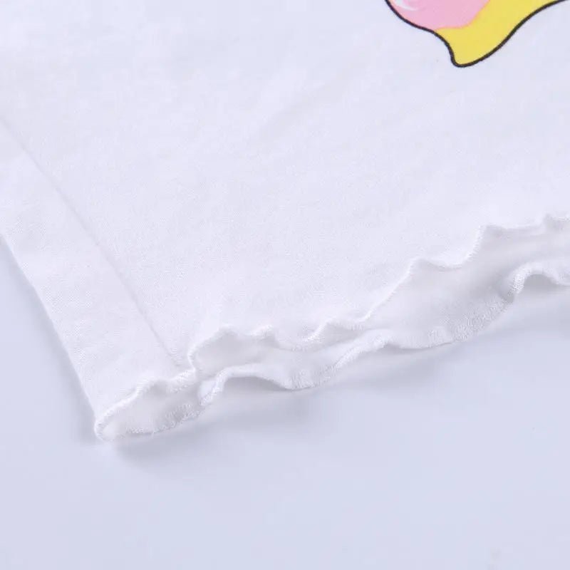 Naughty Angel - Inspired Girly Crop Top - Cosparty