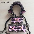 Neko Kitty Cat Complete Set with Headband, Collar, and Bracelets - Cosparty