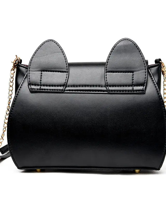 Neko Luna Cat Purse for Magical Girls in Black or White - Cosparty