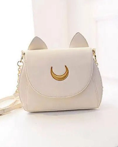 Neko Luna Cat Purse for Magical Girls in Black or White - Cosparty