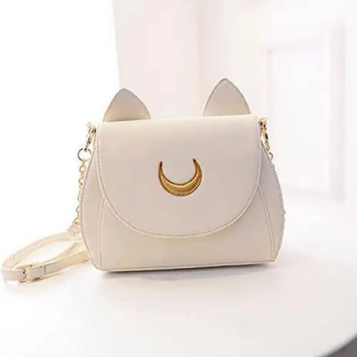 Neko Luna Cat Purse for Magical Girls in Black or White - Cosparty