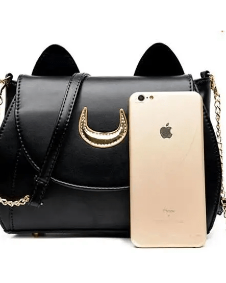 Neko Luna Cat Purse for Magical Girls in Black or White - Cosparty