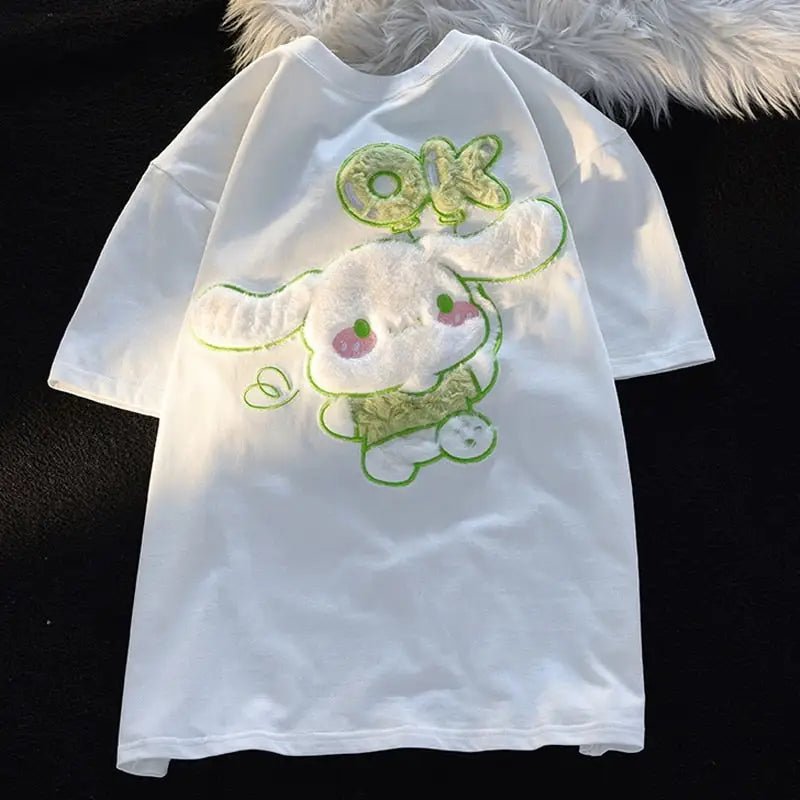 Ok Cinna Fluffy Tee for Ultimate Kawaii Comfort and Style - Cosparty
