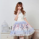 Pastel Anime Girl Lolita Skirt in Kawaii Fairy Kei Style - Cosparty