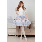 Pastel Anime Girl Lolita Skirt in Kawaii Fairy Kei Style - Cosparty