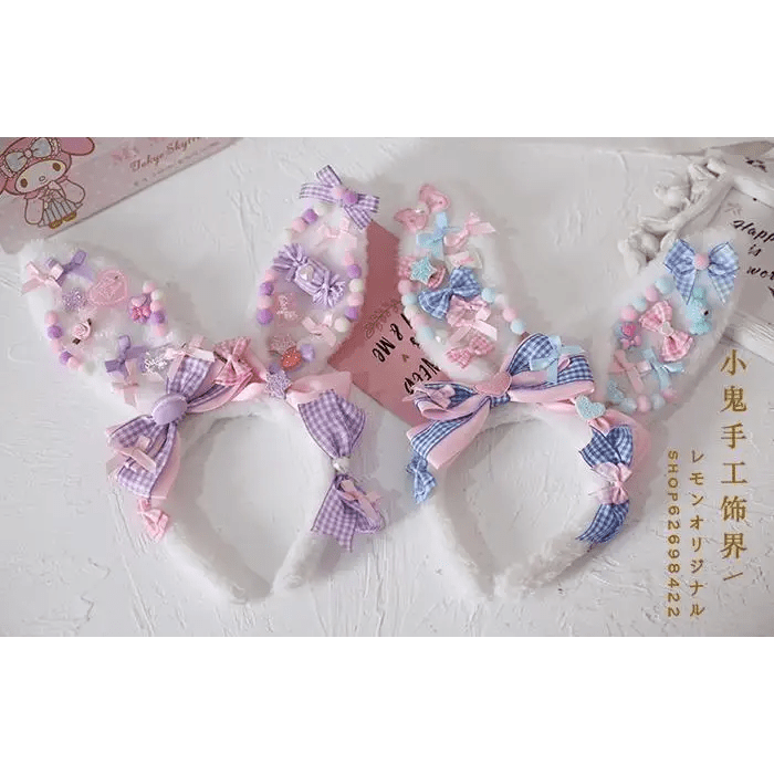 Pastel Fairy - Kei Bunny Ears for Kawaii Cuties New Condition Instock - Cosparty