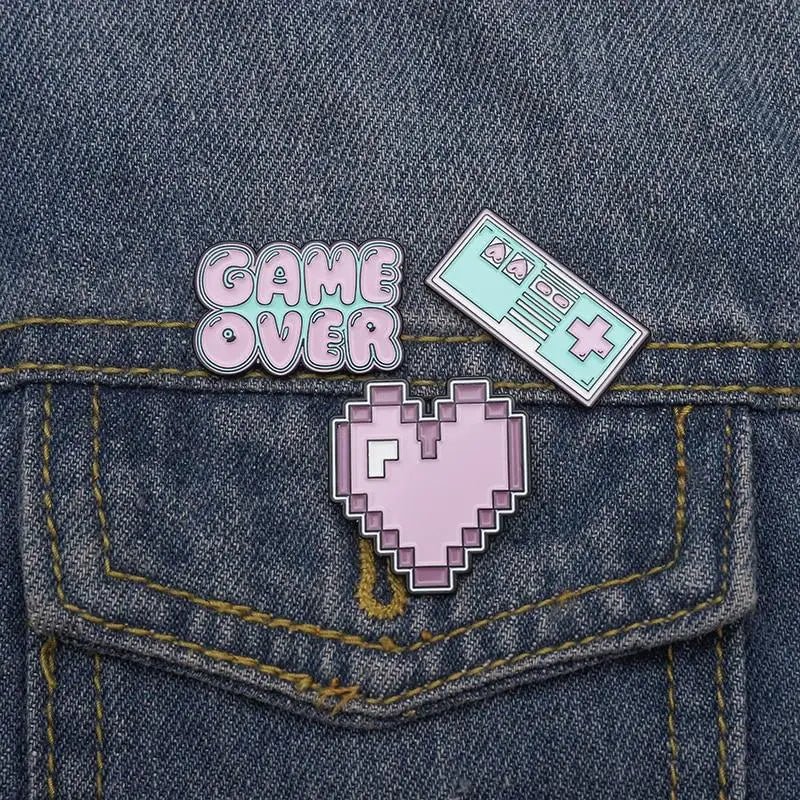 Pastel Fairy - Kei Enamel Pins for Retro Game Lovers - Cosparty