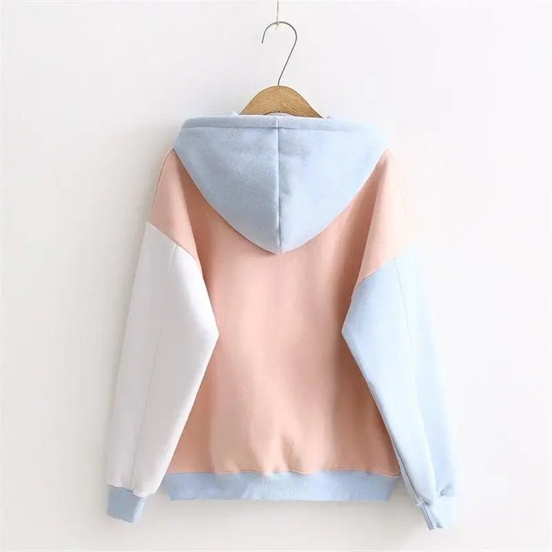 Pastel Kitten Hoodie for Cat Lovers - Cosparty