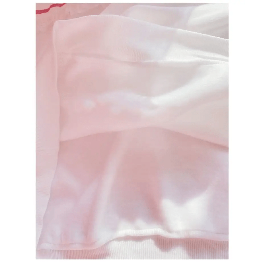 Pastel Otaku Anime Girl Collared Sweater in Pink and Purple - Cosparty