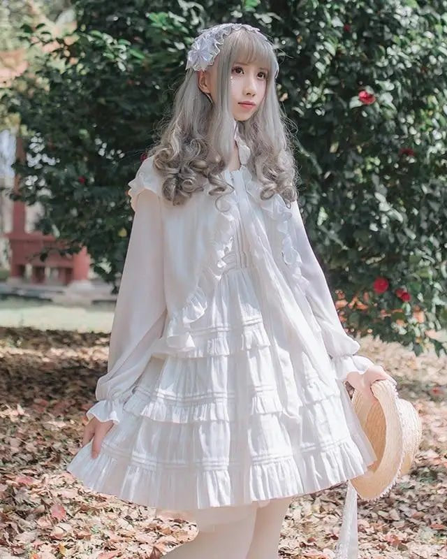 Pastel Pink Lolita Dress for Elegant Kawaii Fashion Lovers - Cosparty