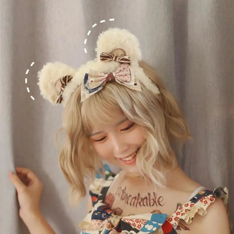 Pastel Satin Bunny Ears for Kawaii Fairy - Kei Style - Cosparty