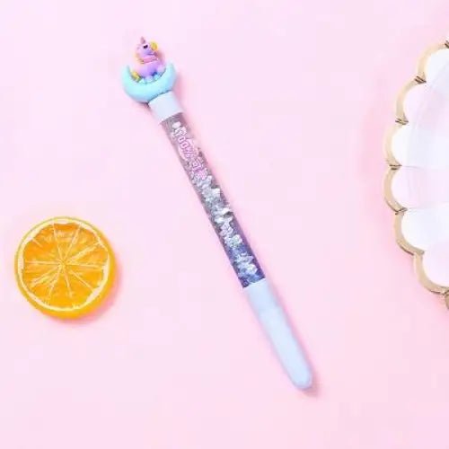 Pastel Unicorn Glitter Pens for Doodling and Display - Cosparty