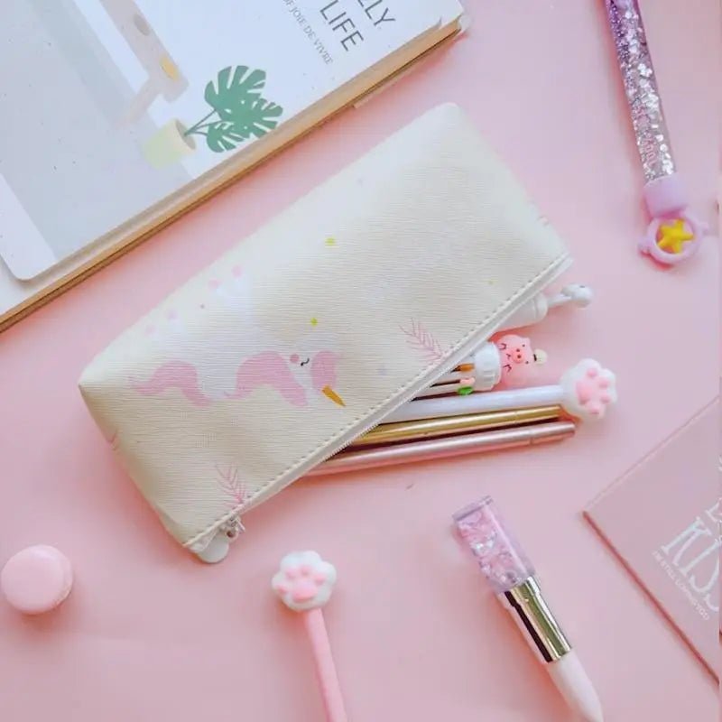 Pastel Unicorn Mermaid Pencil Case for Storing Essentials - Cosparty
