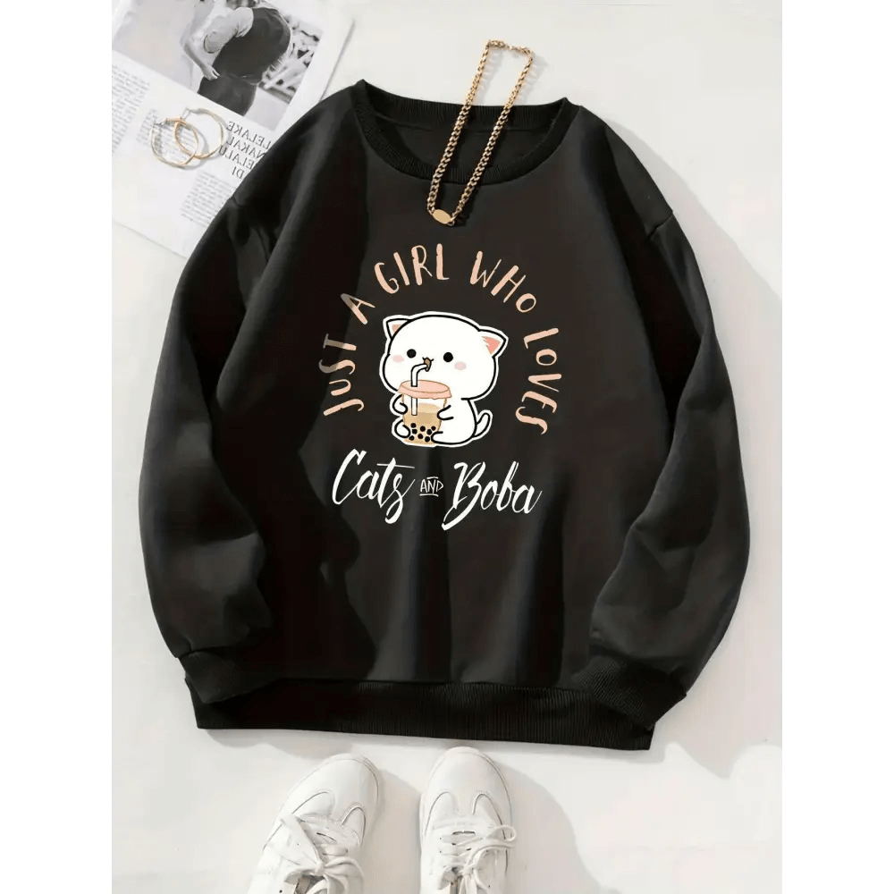 Peach & Goma Collectible Figurine Enjoying Boba Tea - Cosparty