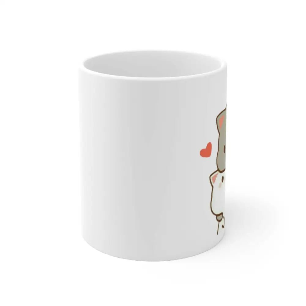 Peach & Goma Mug for Cute Beverage Enjoyment - Cosparty